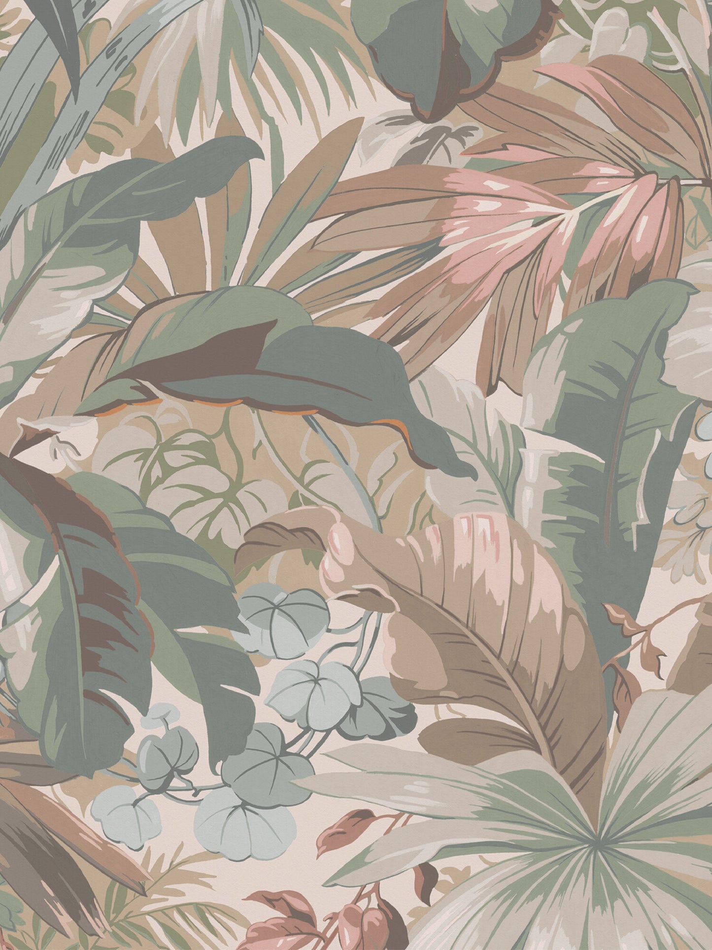 Palm Leaf - 9442W Mural