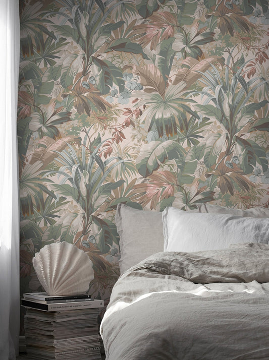 Palm Leaf - 9442W Mural
