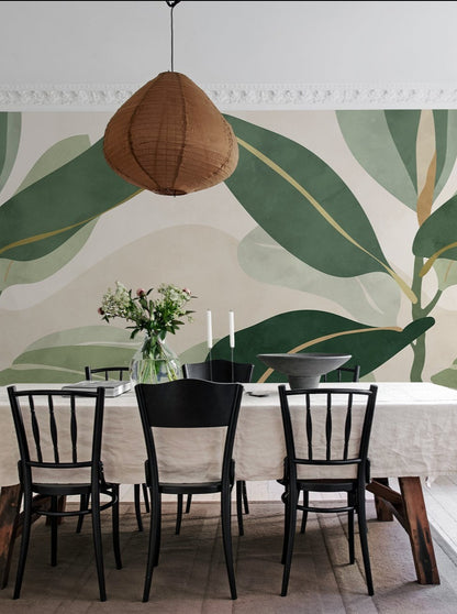 Ruby, Green - R18590 Mural