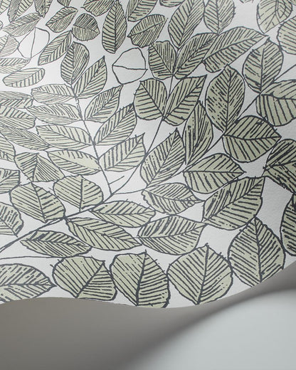 The wallpaper pattern is based on Viola Gråsten's original textile sketches that she made in 1964.