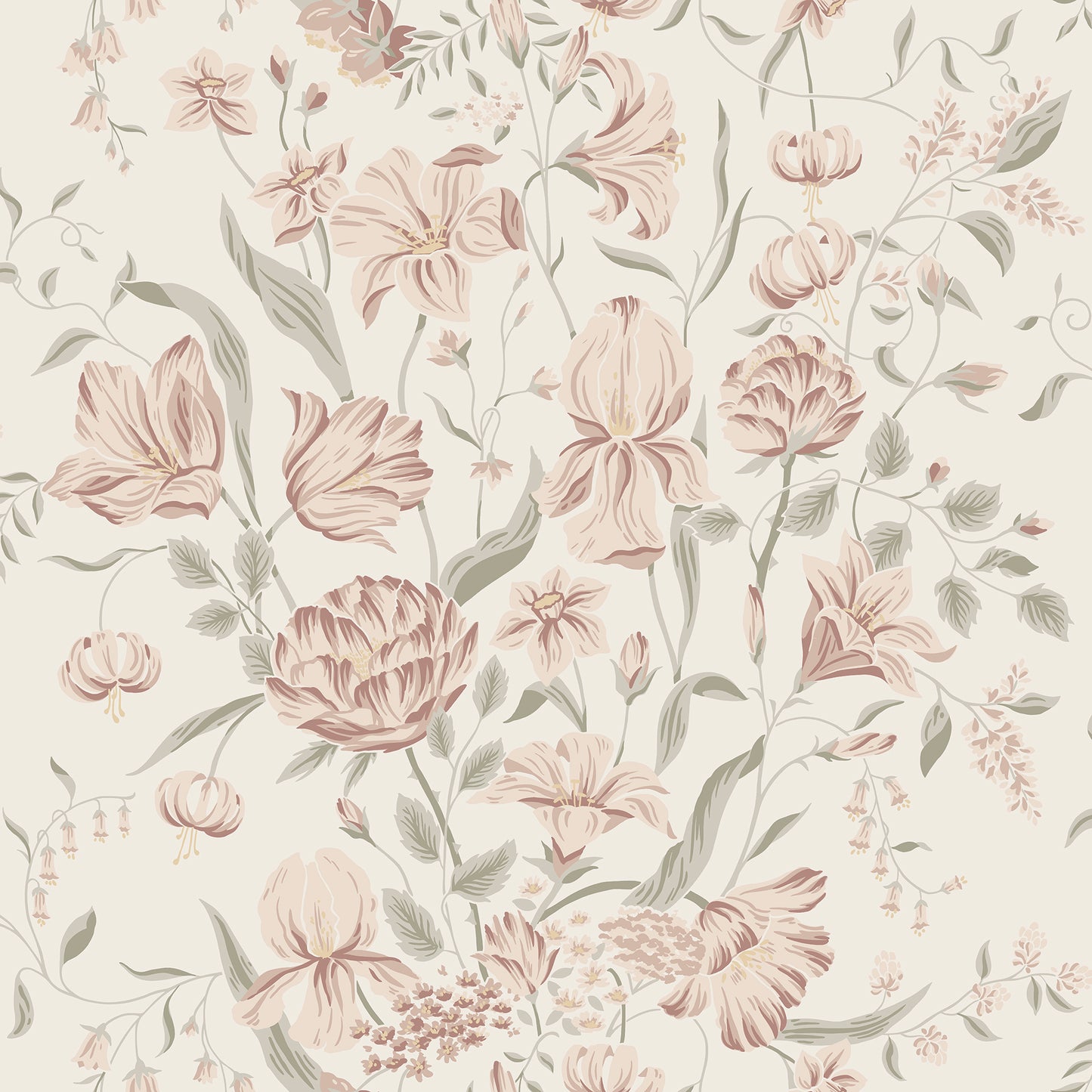 Karins Bukett Powder Pink - S10164