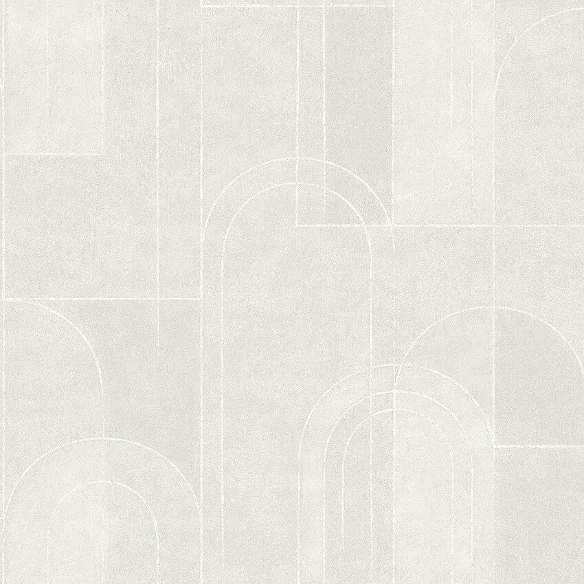  Colored in subtle, light grey tones, our Sjöhagen wallpaper with its geometric designs is fresh, tranquil and graceful. 