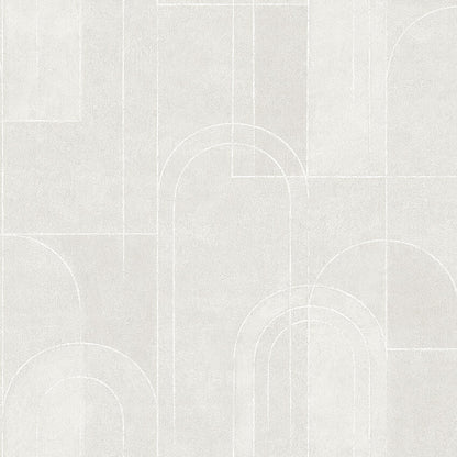  Colored in subtle, light grey tones, our Sjöhagen wallpaper with its geometric designs is fresh, tranquil and graceful. 