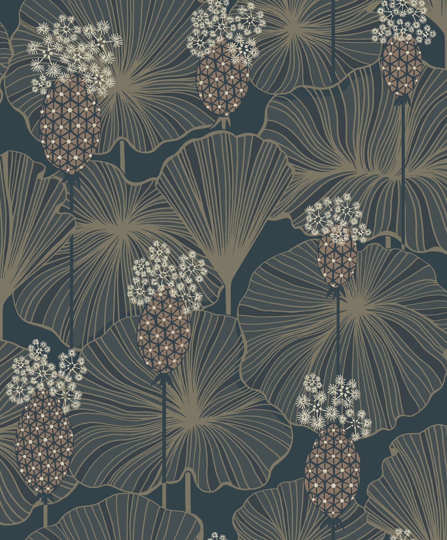 Umbrella Leaves - 3118