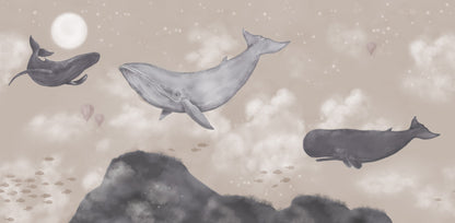 Whales in the Sky - 9456W
