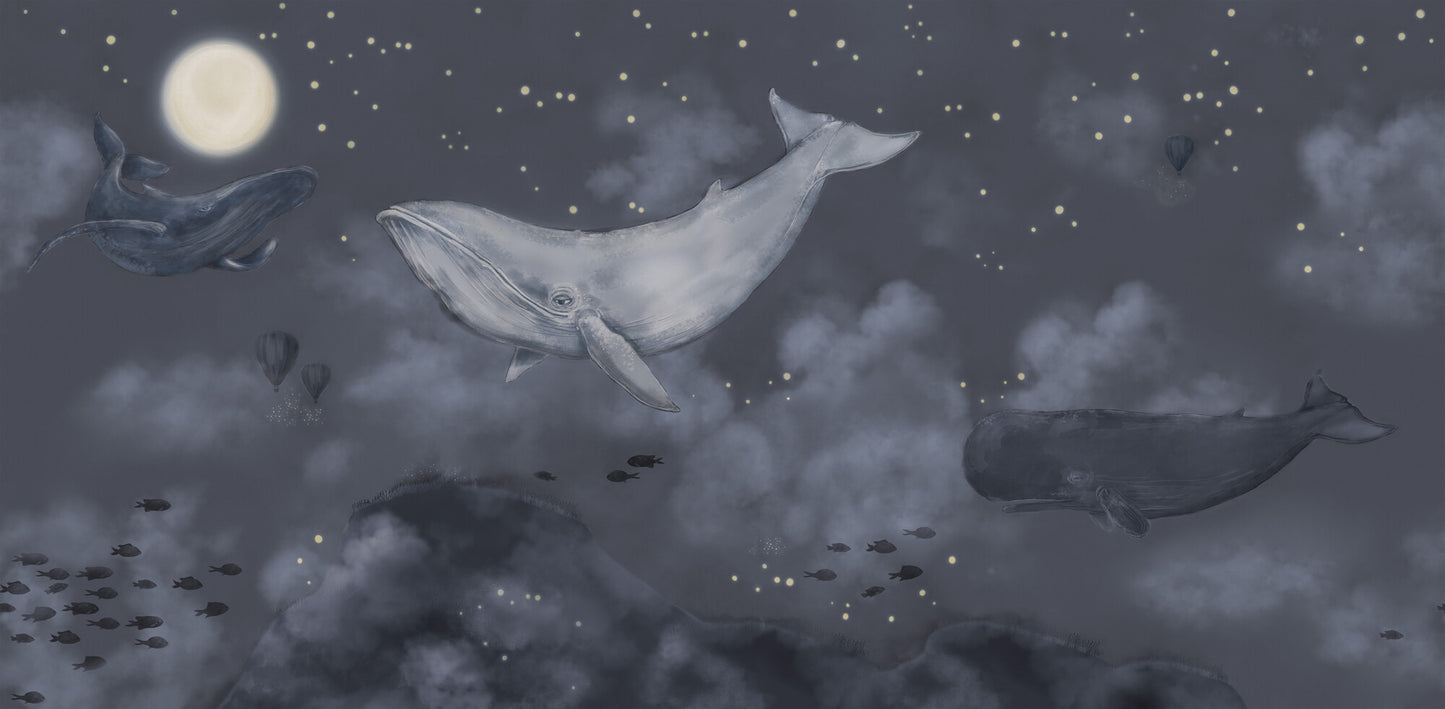 Whales in the Sky - 9458W