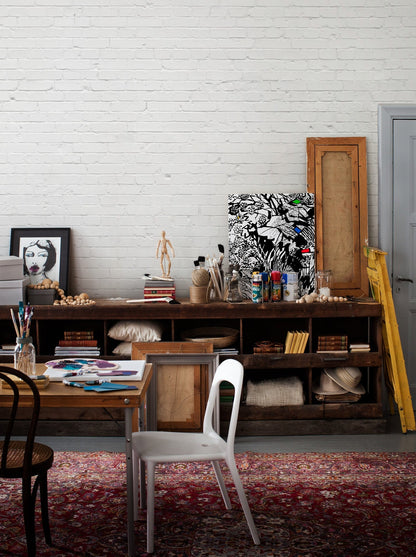 White Brick Wall - 9459W