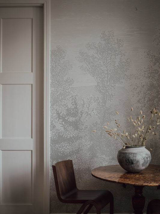 Etched Landscape - 9475W Mural