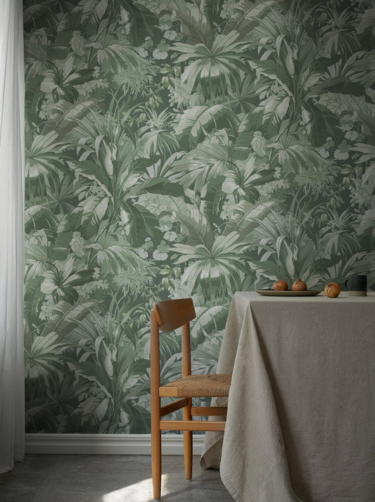 Palm Leaf - 9440W Mural